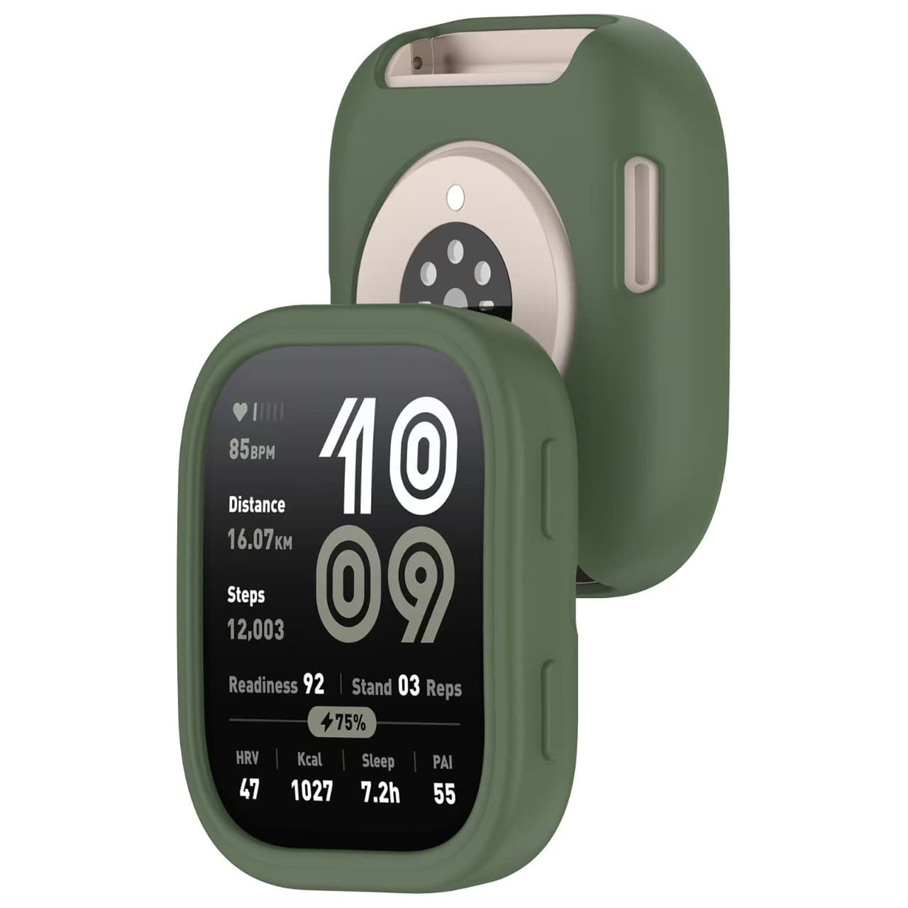 Suitable for Amazfit Huami BIP6 silicone protective case Yuewo A2435 watch protective case shell all-in-one 4