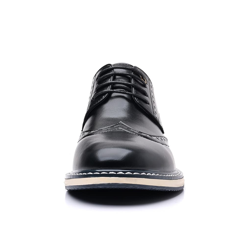 Carefully selected cross-border Brogue formal men's shoes, business gentleman, British Derby leather handmade, daily casual men's shoes 3