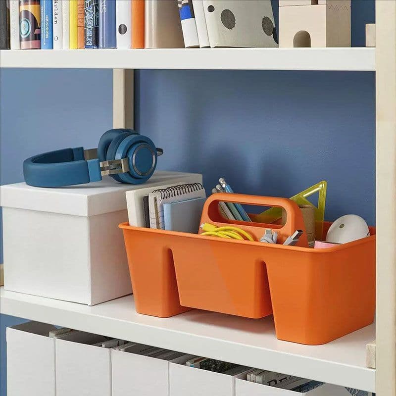 Stasdo Desk Storage Parts Classification and Organizing Box Home Bathroom Small Item Storage Desktop Storage Box 2