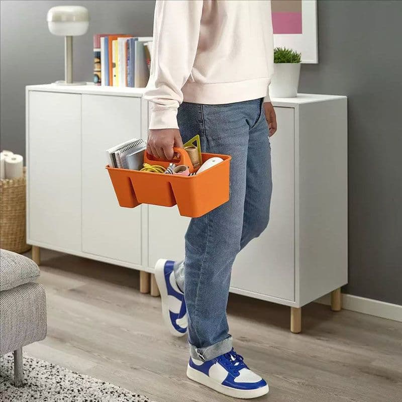 Stasdo Desk Storage Parts Classification and Organizing Box Home Bathroom Small Item Storage Desktop Storage Box 3
