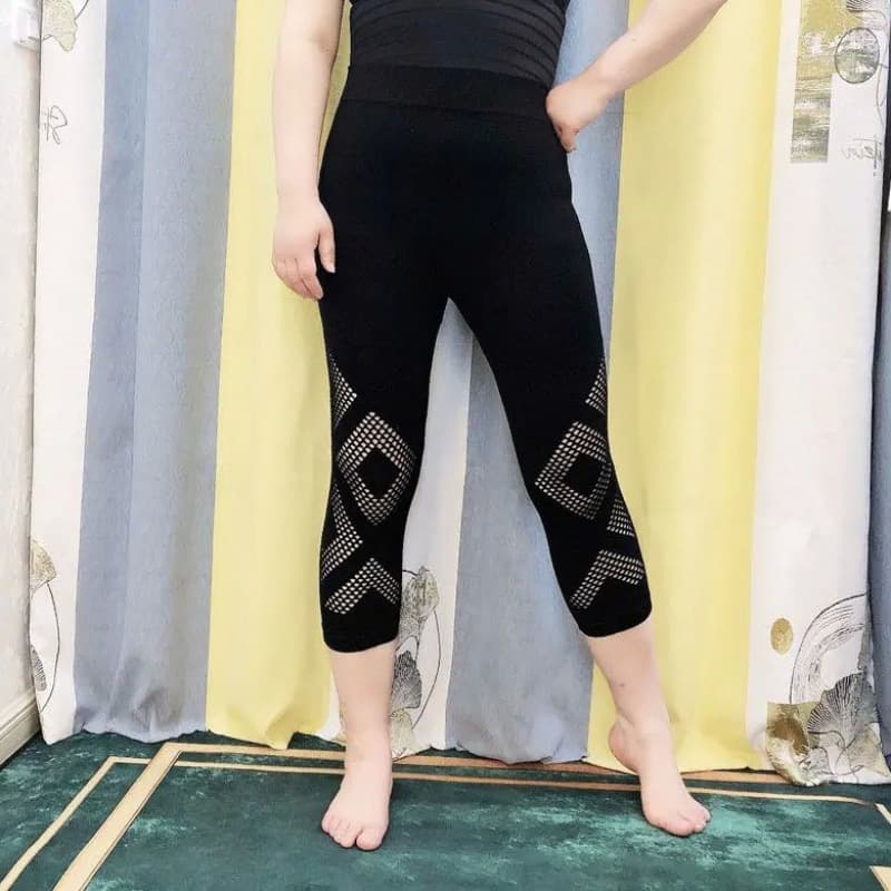 Tight and slimming legs capris women tight-fitting pants cropped pants 3