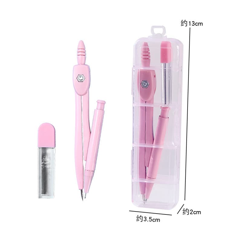 Metal compass set for primary and secondary school students' examination drawing design drawing tools cross-border student drawing instrument set 5
