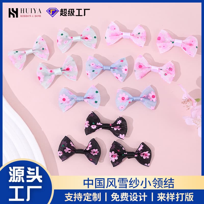 (Wholesale), bow tie handmade with bow, Korean style, DIY