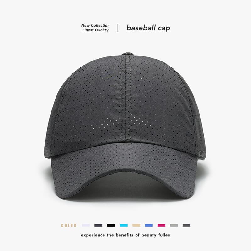 Sun hat, quick dry travel breathable baseball cap, UV protection 3