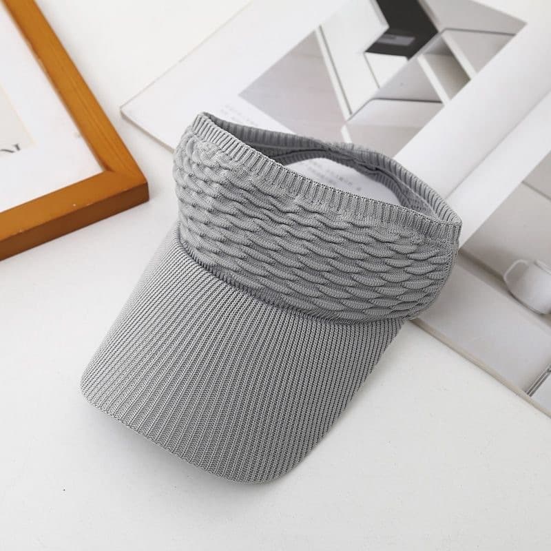 (Cross-border trading), summer knitted sun hat, baseball travel sports cap solar-powered, internet celebrity, Korean style 4
