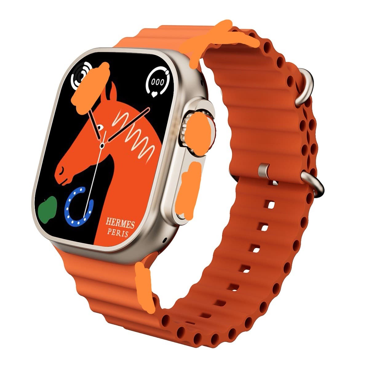 Ultra smart watch Bluetooth call offline dual payment sports health detection AMOLED screen health monitoring 3