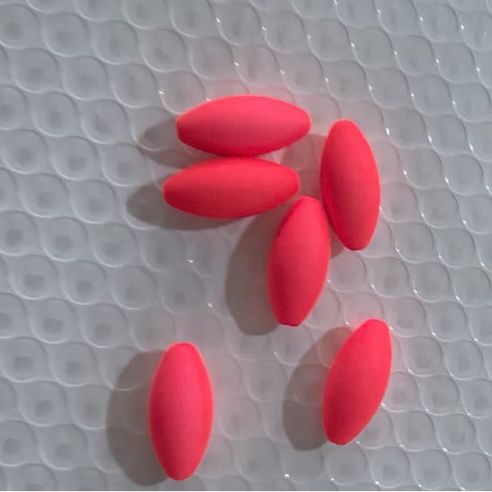 Spot eye-catching beans fishing supplies olive-shaped eye-catching beans fishing gear accessories floating eye-catching beans wholesale 3
