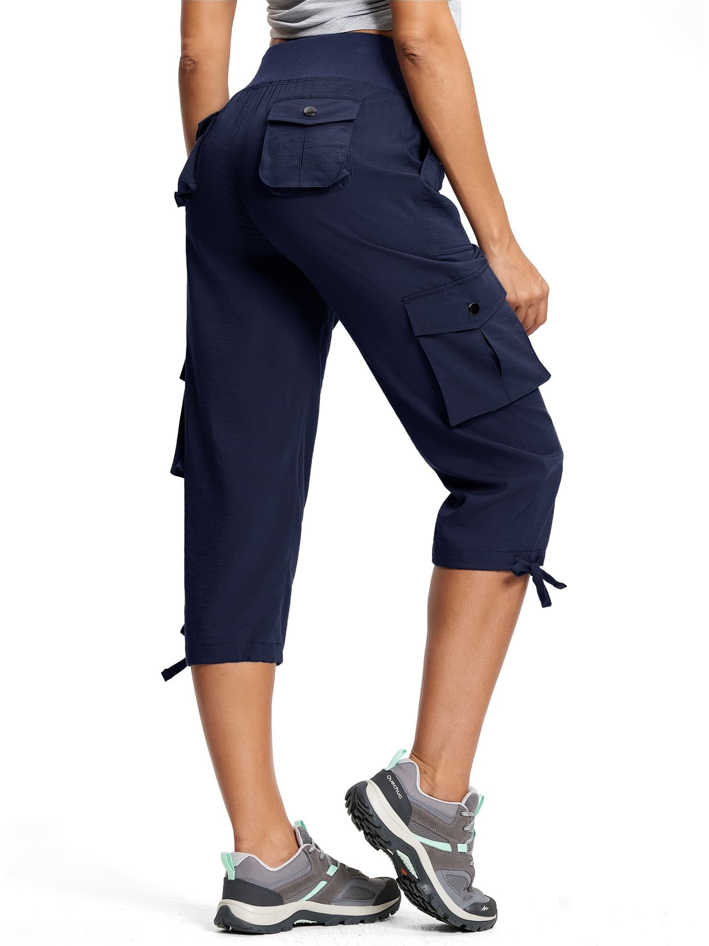 Capri Pants For Women Breathable UPF 50+ Womens Cargo Capris 2