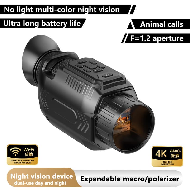 Travel colorful telescope, videocamera, camera, D15, night vision