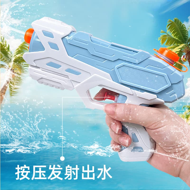 Capacious plastic water gun, beach swimming pool, toy play in water, family style 2
