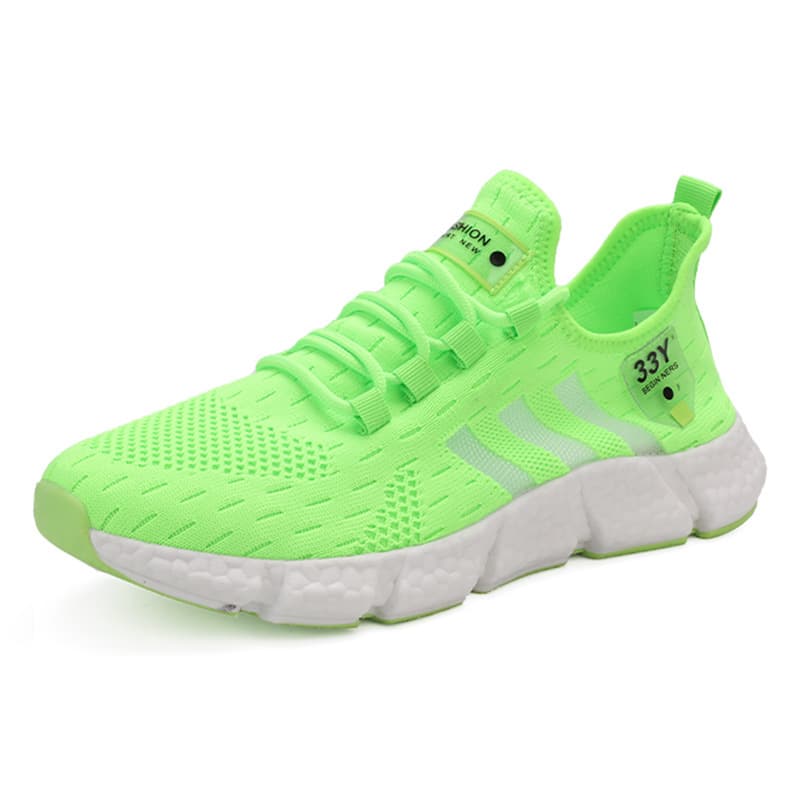 Trend universal summer lightweight running sneakers for students for men and women made of mesh, soft sole, made with flyknit technology 5