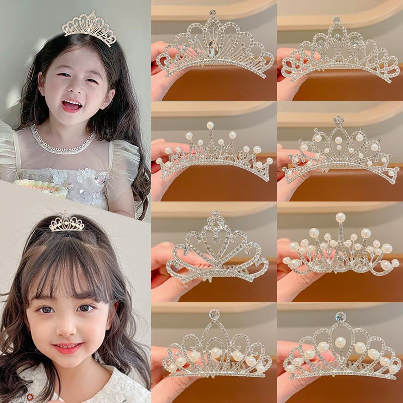 Hair accessory, cute children's crown, tiara, princess style, Birthday gift 3