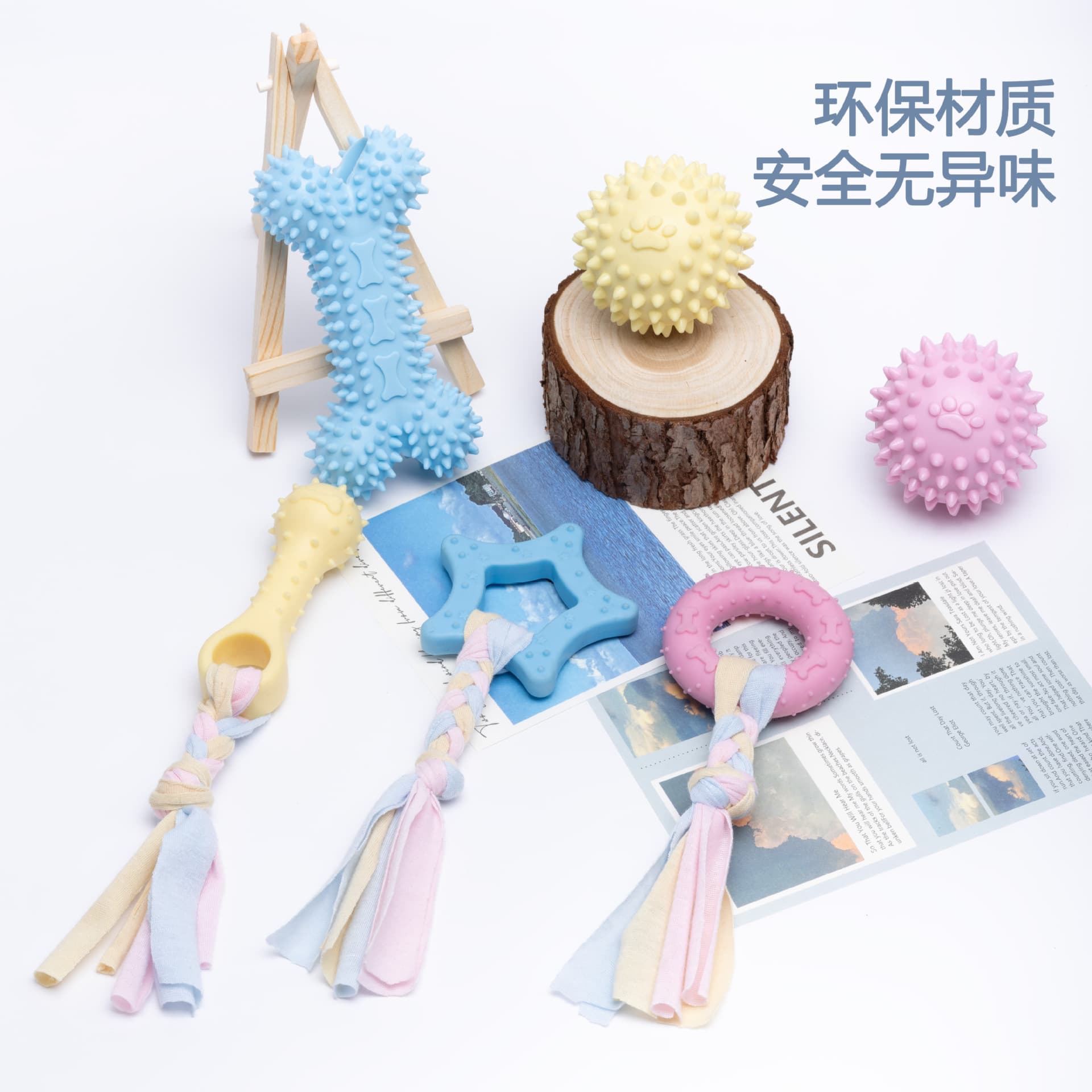 Cross-border hot dog toys Teddy Bichon Dog Toys Can't Bite and Resistant to Bites Grinding Cotton Rope Knot Pet Supplies 2