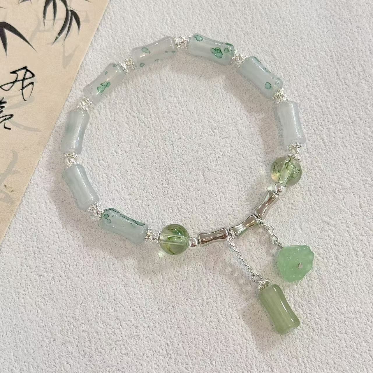 Fresh bracelet, jewelry for men and women, Chinese style, simple and elegant design, for beloved, women's style 4