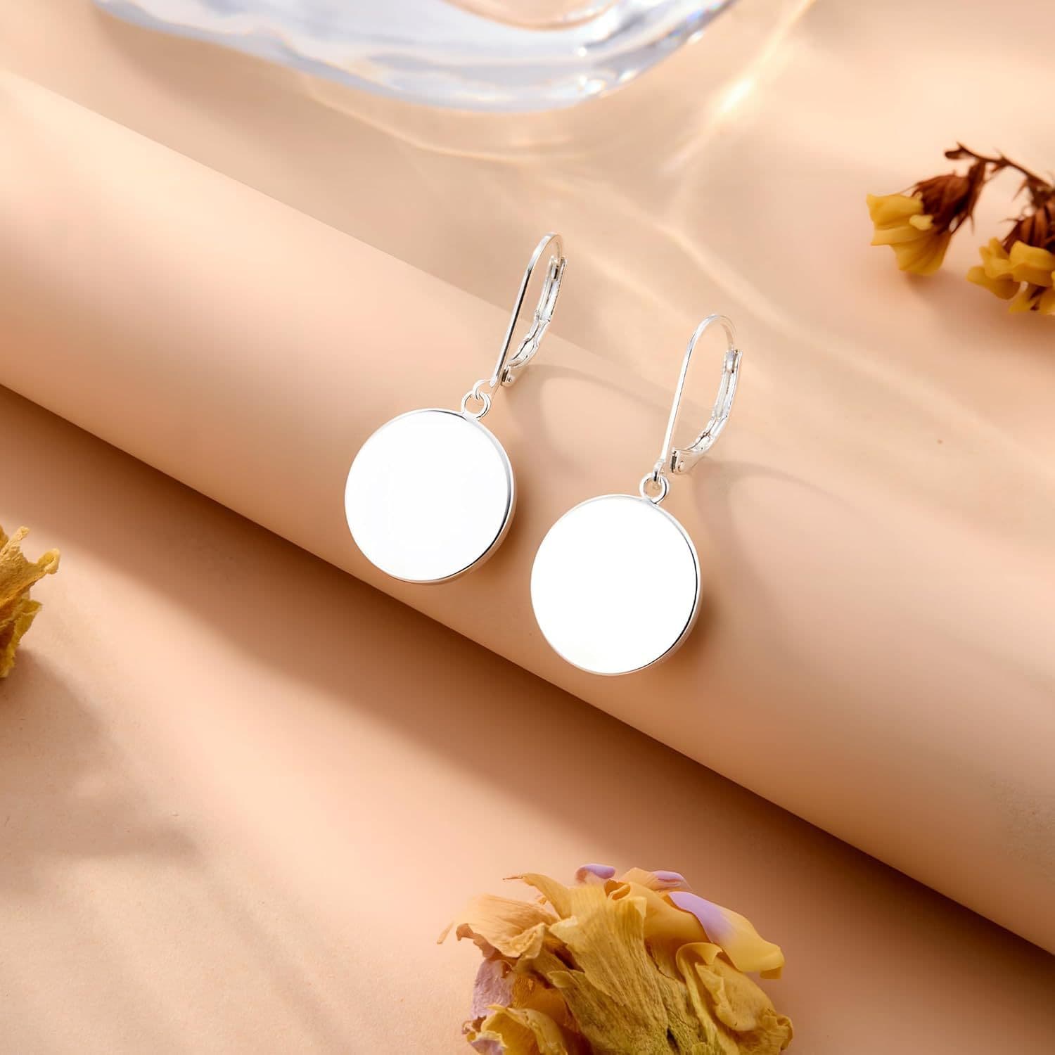 (Cross-border trading), design geometric earrings, European style, trend of season, simple and elegant design 4