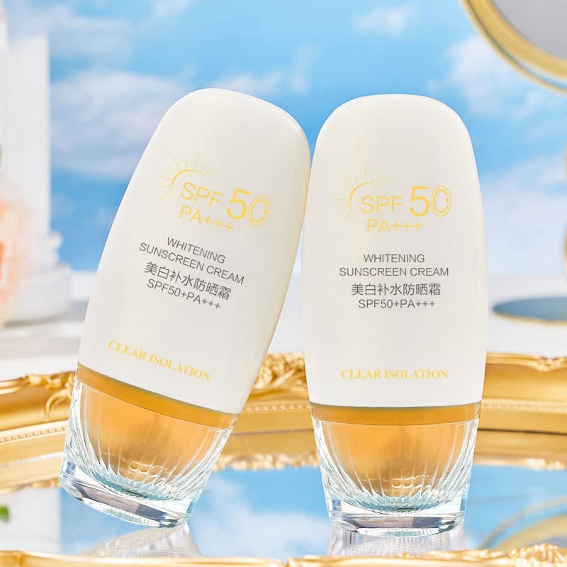 Brightening moisturizing refreshing waterproof sun protection cream full body, UF-protection