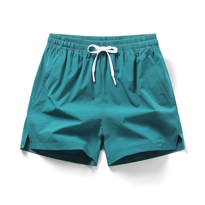 (Cross-border trading), summer trousers for gym, breathable quick dry solid color shorts for training, for running 4