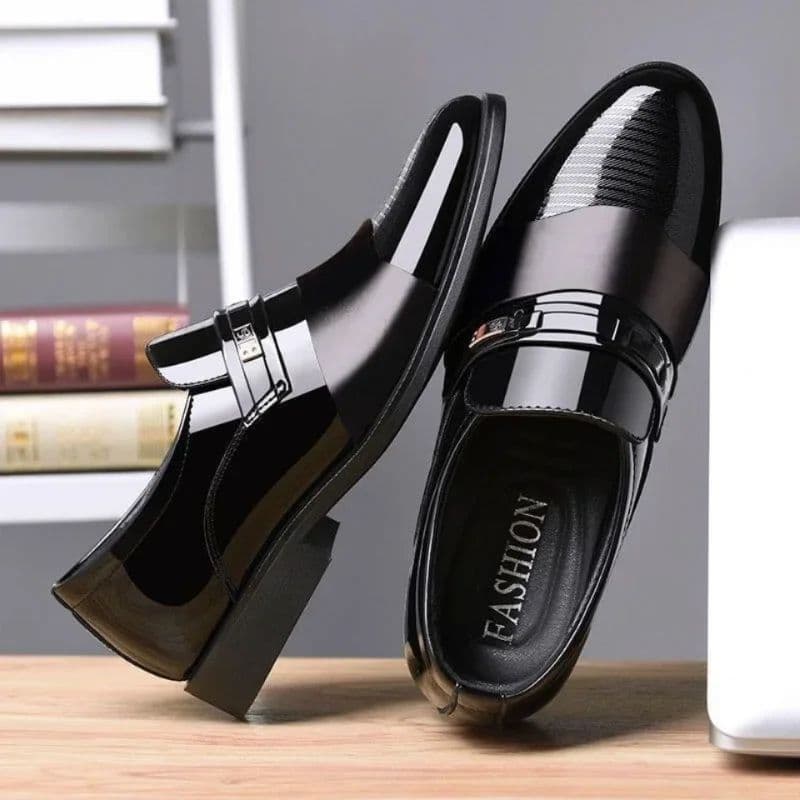 Luxury Leather Men Shoes for Wedding Formal Oxfords Business 3