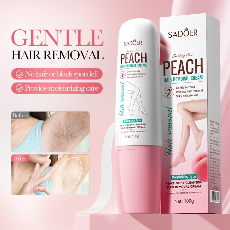 (Cross-border trading), (Wholesale), silky hair removal cream, English 2