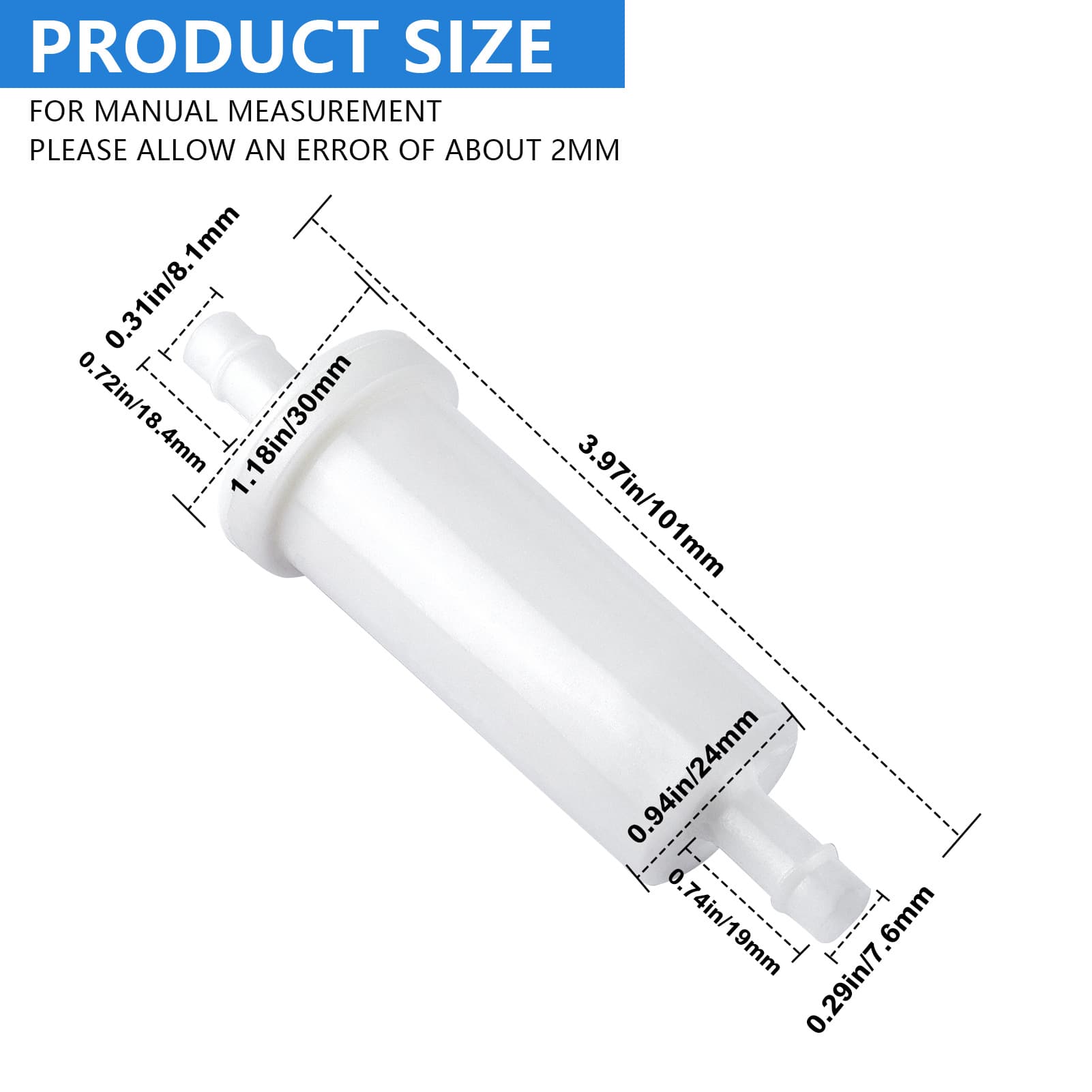 Motorboat accessories gasoline filter element 35-816296Q2 35-816296K2 35-16494-1 2