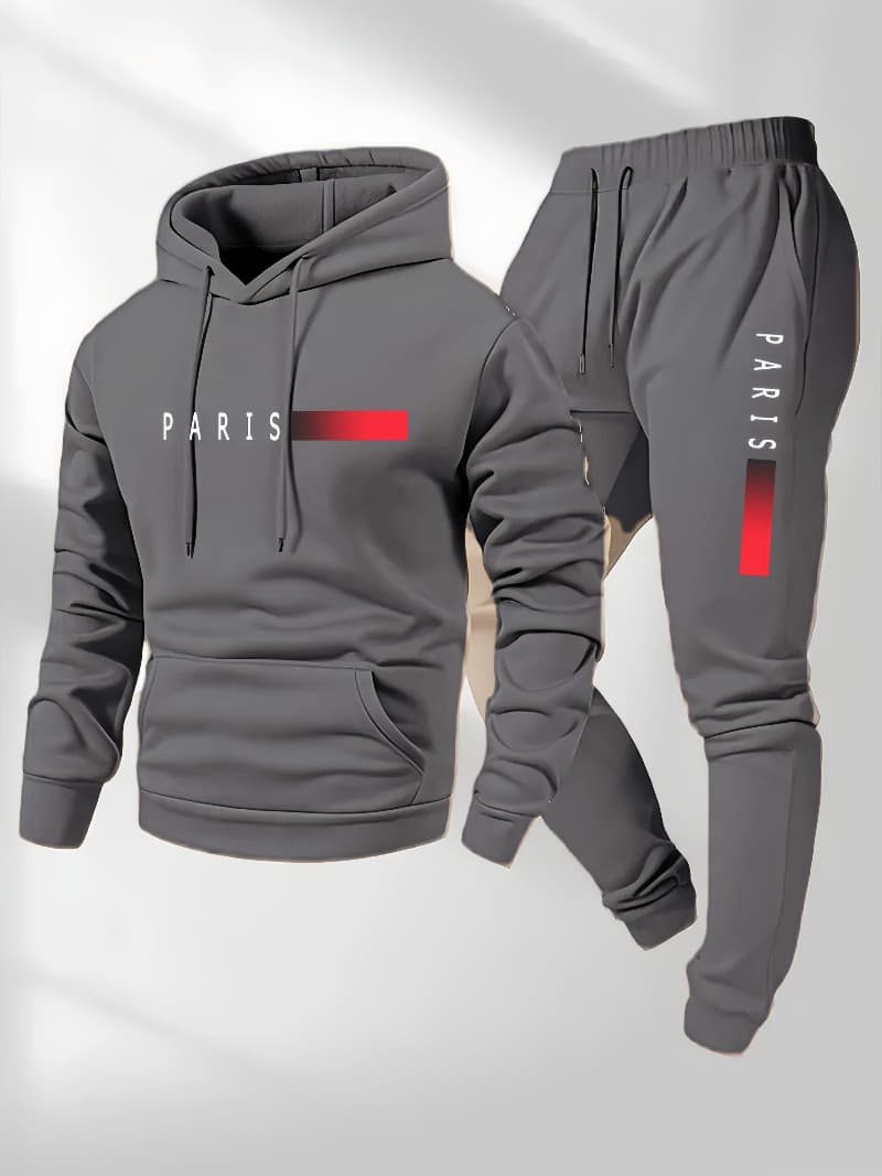 (Cross-border trading), hoody for leisure for men and women with letters, sports suit, drawstring 5