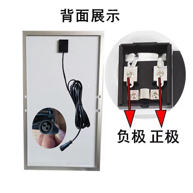 Photovoltaic single crystal solar-powered, travel lights, 6v, generating electricity, 10W, 20W 3