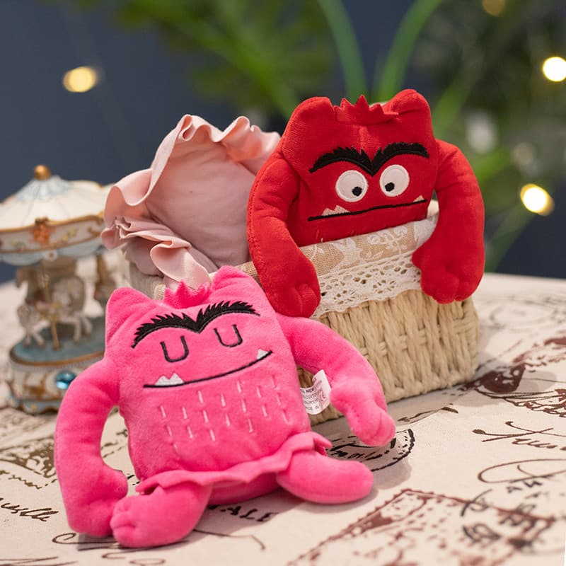 (Cross-border trading), funny emotional monster, plush doll, toy 4