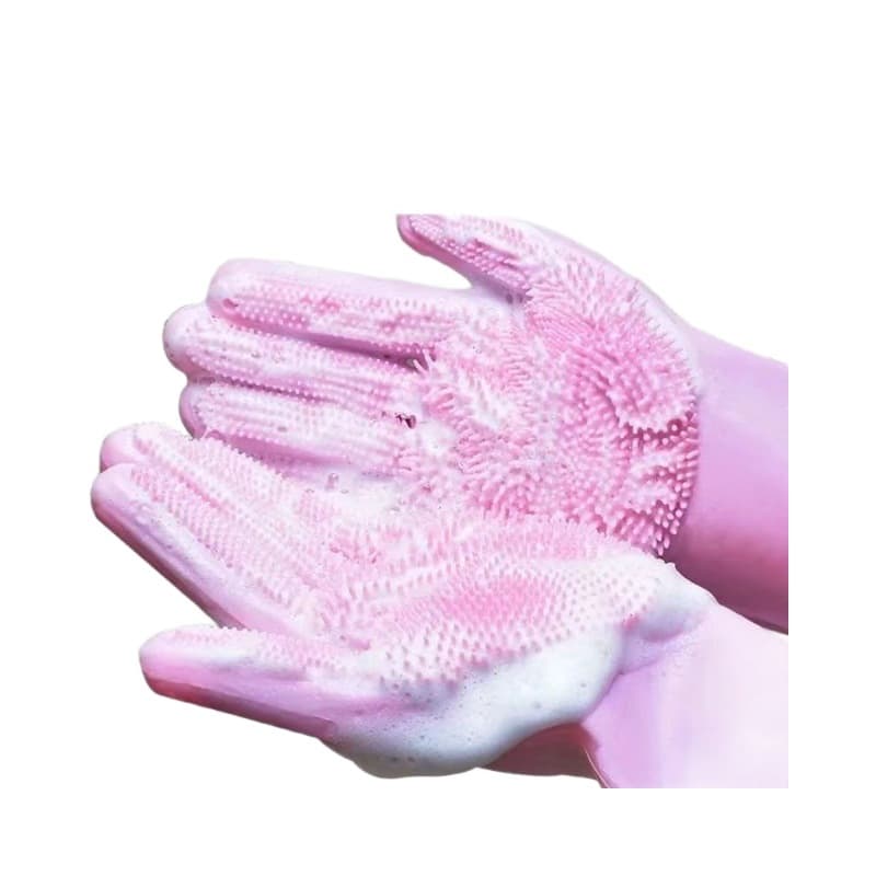 Pet bathing gloves, dog and cat bathing artifact, anti-scratch and anti-bite, Teddy Golden Retriever bathing, extended cleaning brush 5