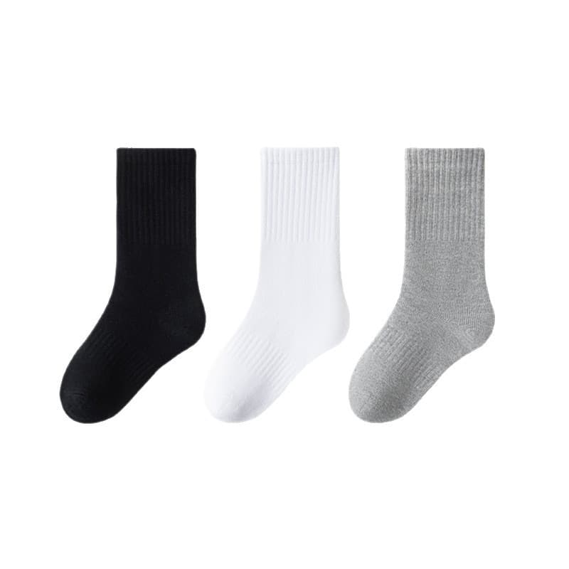 Children's breathable knee socks for men and women for students, mid-length, absorbs sweat and smell 5