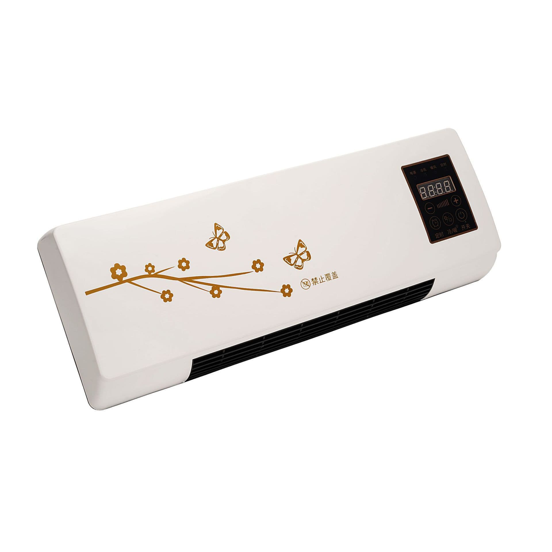 Cross-border American standard air cooler remote control adjustable indoor wall-mounted heater household heating and cooling dual-use energy saving 2