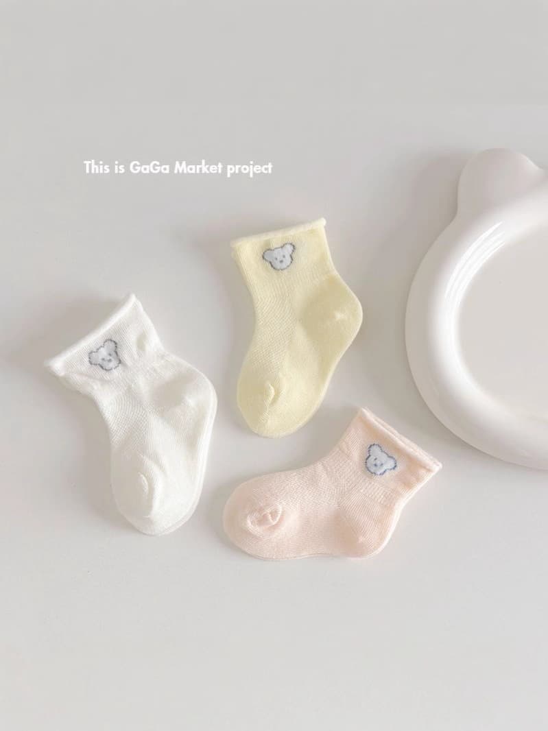 Cotton children's cartoon breathable socks for new born 5