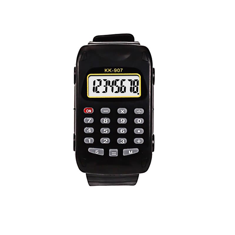 Factory direct sales 907 calculator watch student dial cute electronic watch BMW type computer 5