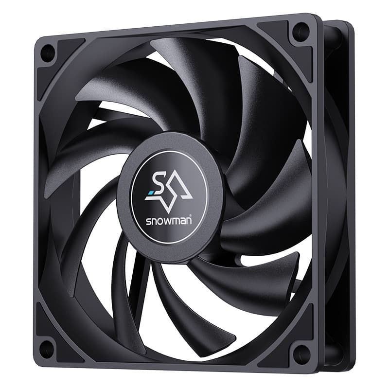 Iceman Mute Air Fan, Laptop Cooler, 12cm, 12V 5