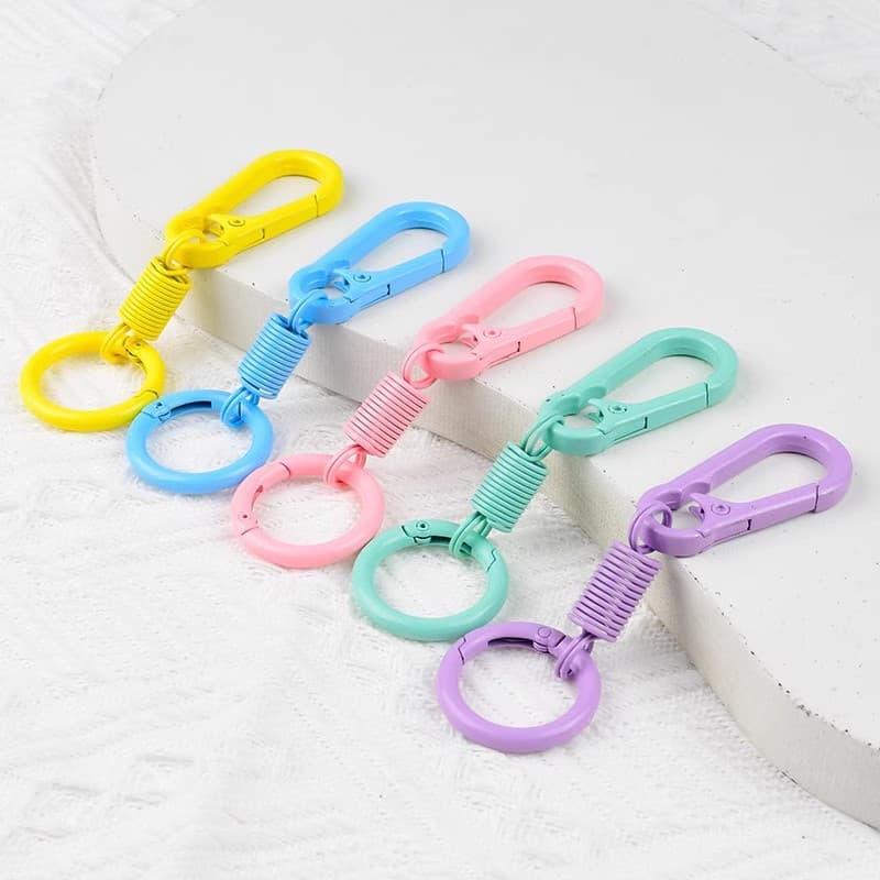 Respiratory keychain, aluminum alloy, simple and elegant design, color 3