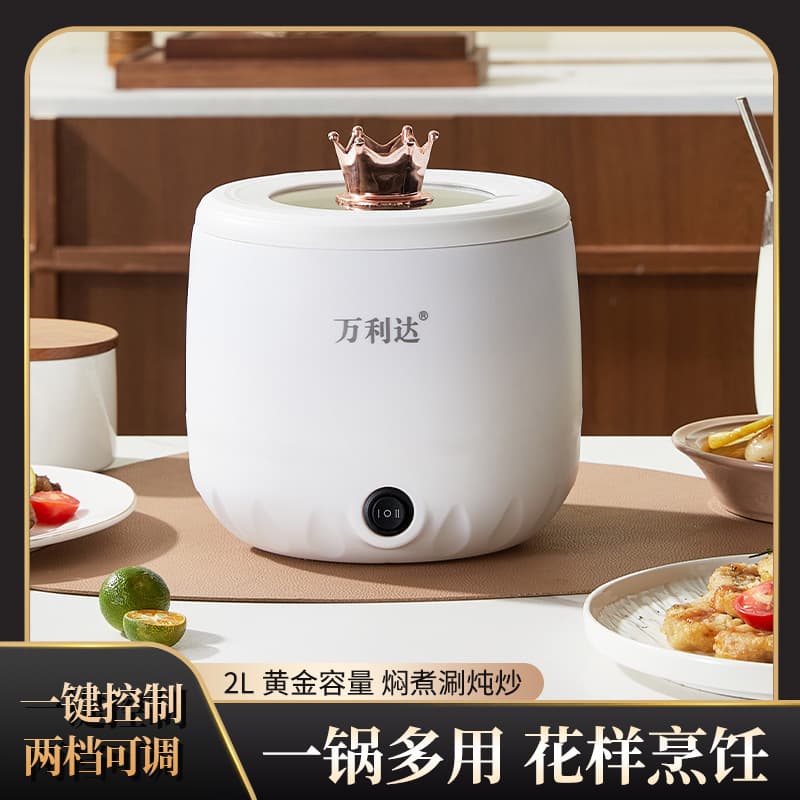 Rice cooker for 2-3 persons, non-stick inner pot, multi-functional household rice cooker, porridge, stew, hot pot, small rice cooker wholesale 2
