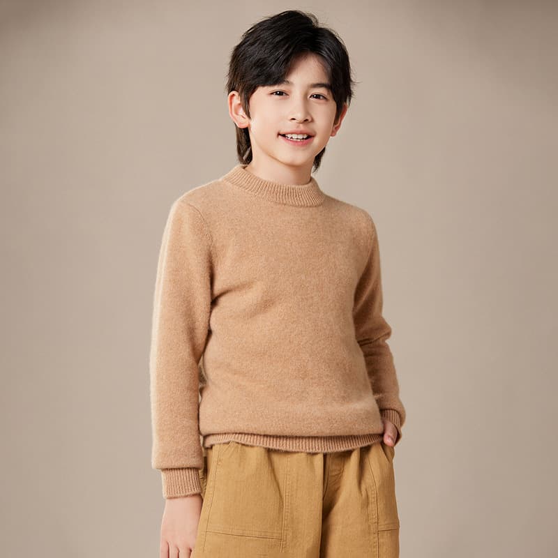 (Cross-border trading), demi-season base sweater for men and women for students, increased thickness, children's clothing, high collar 2