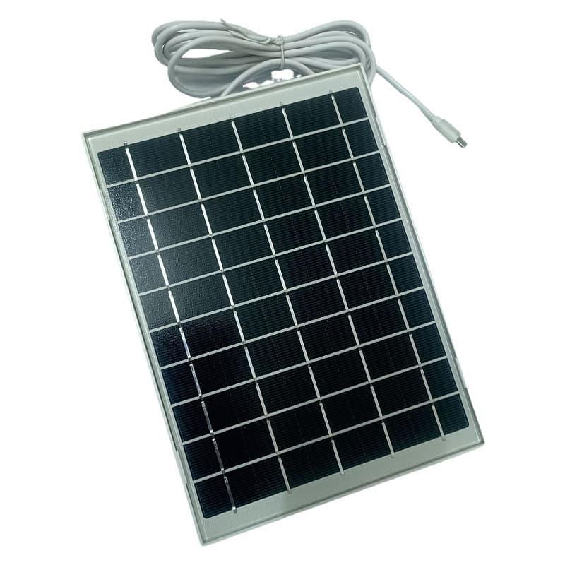 Safe monitor, CCTV camera, videocamera solar-powered, battery, tubing, 10W, 5v 5