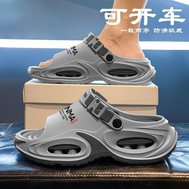 Quality sandals, men's non-slip slippers to go out 4