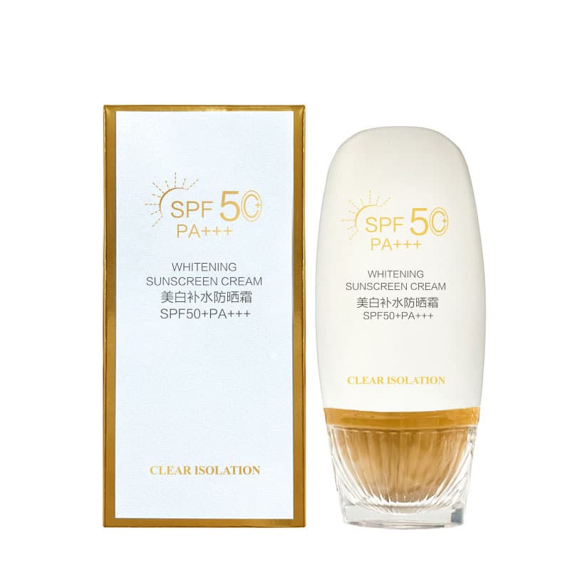 Brightening refreshing waterproof sun protection cream full body, UF-protection 4