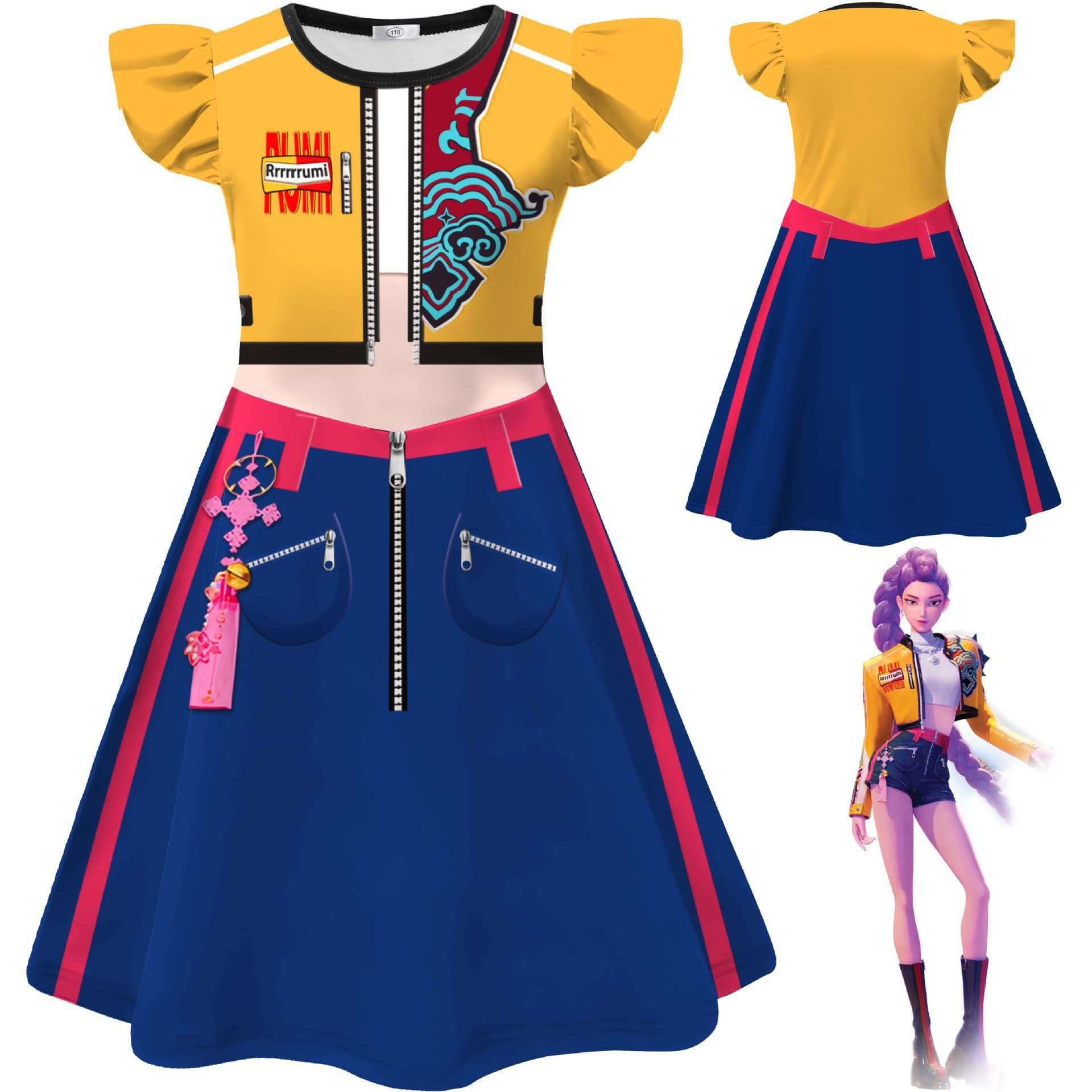 Children's dress, cosplay, children's clothing 2