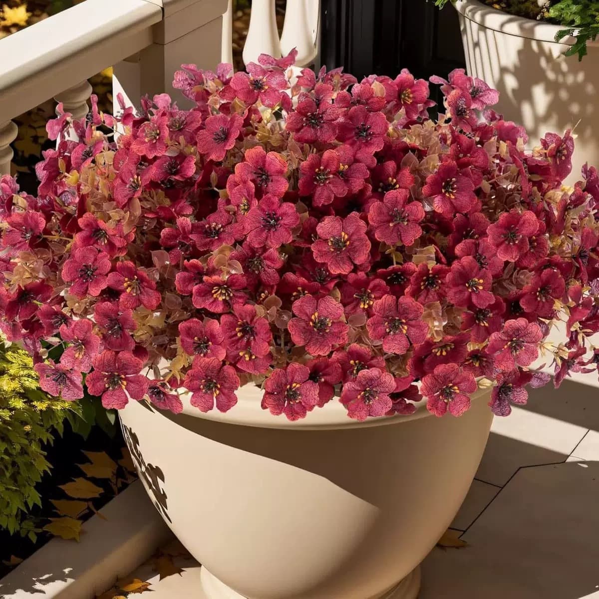 Amazon Eucalyptus Violet Plastic Fake Flower Home Artificial Plant Bouquet Decorative Ornaments Flower Daisy 3