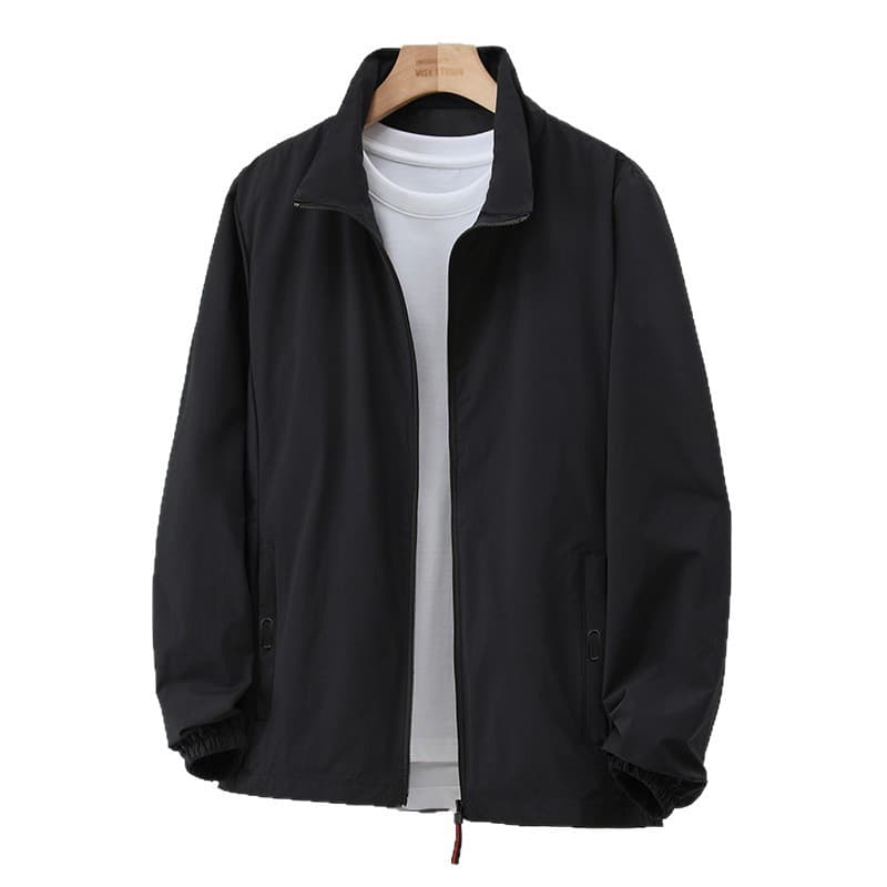 Extra large trend windproof jacket, plus size 5