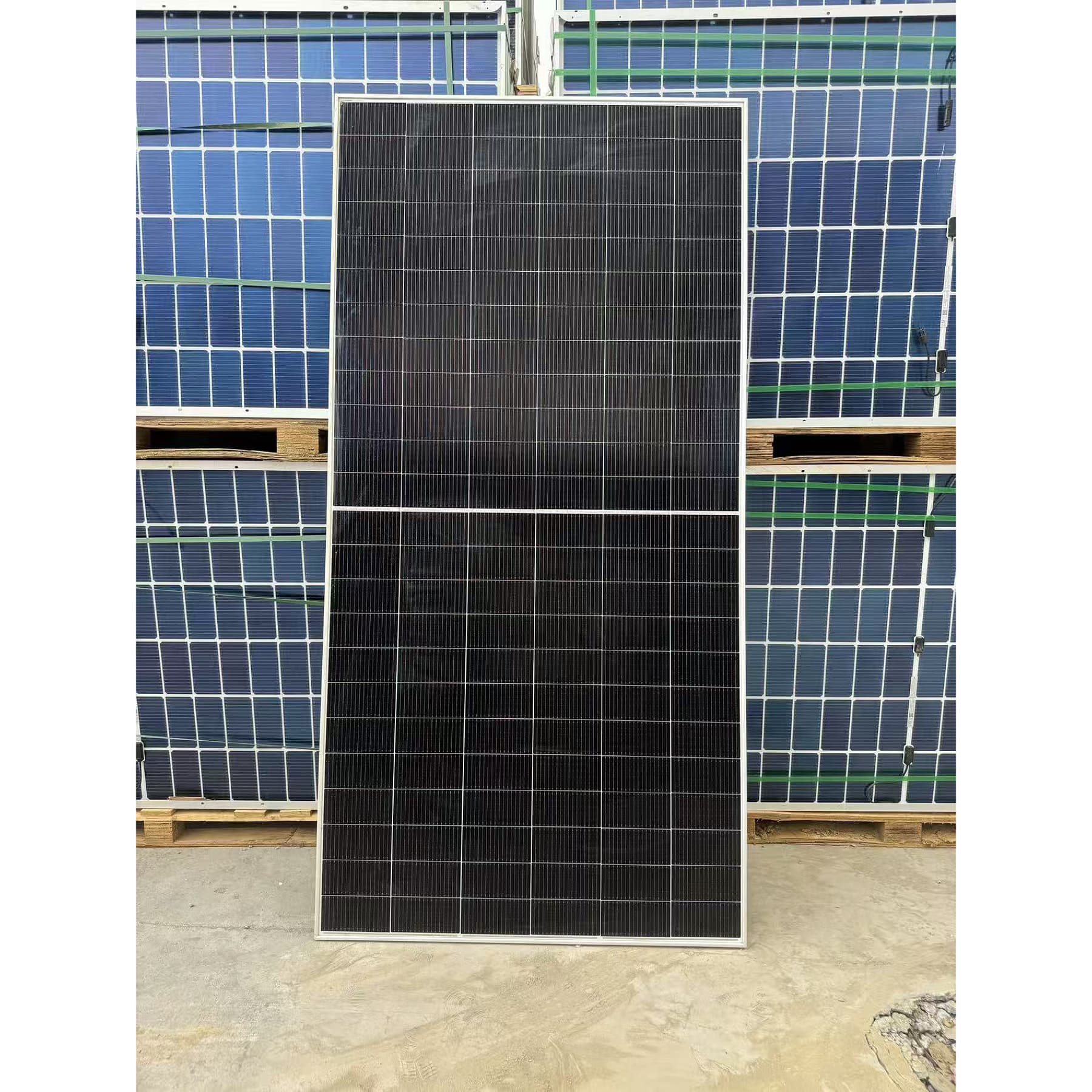 Double-sided photovoltaic battery solar-powered, generating electricity 3