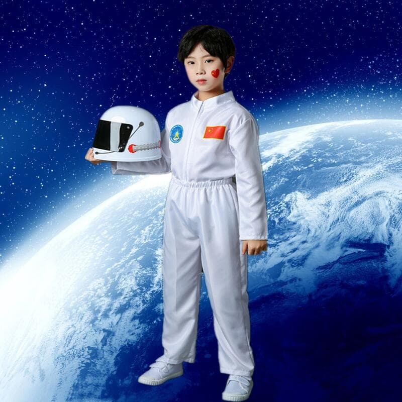 Children's space split astronaut, aerospace suit, cosplay