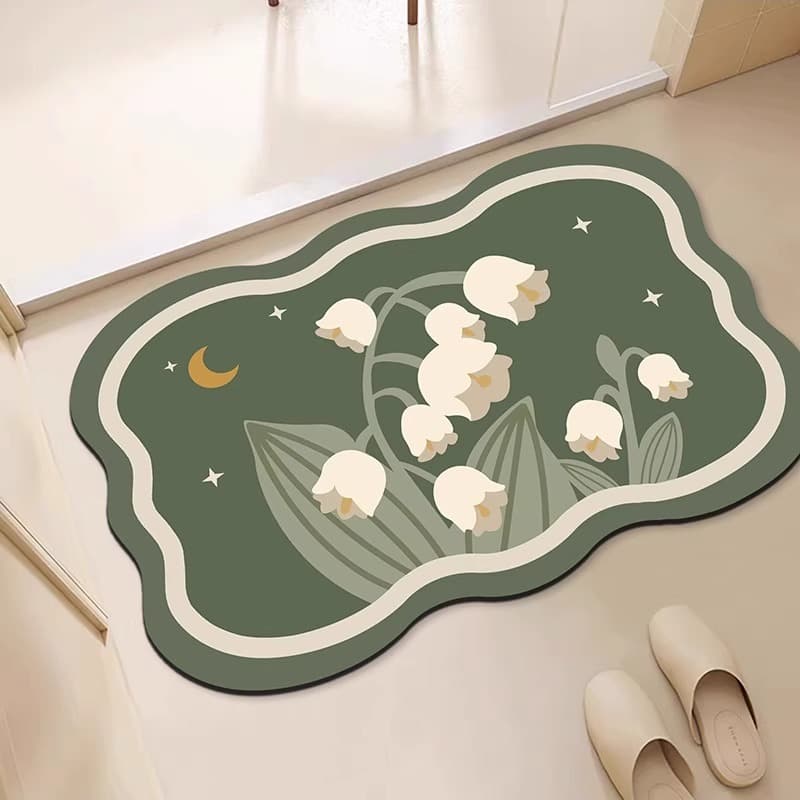 Quick dry carpet, non-slip hygienic doormat, water absorbent 2