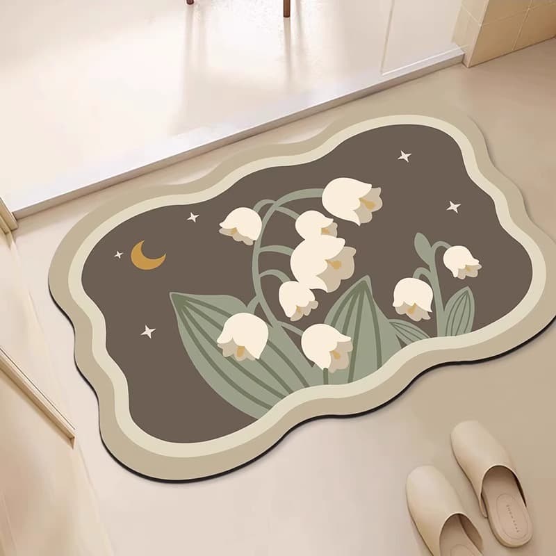 Quick dry carpet, non-slip hygienic doormat, water absorbent 3