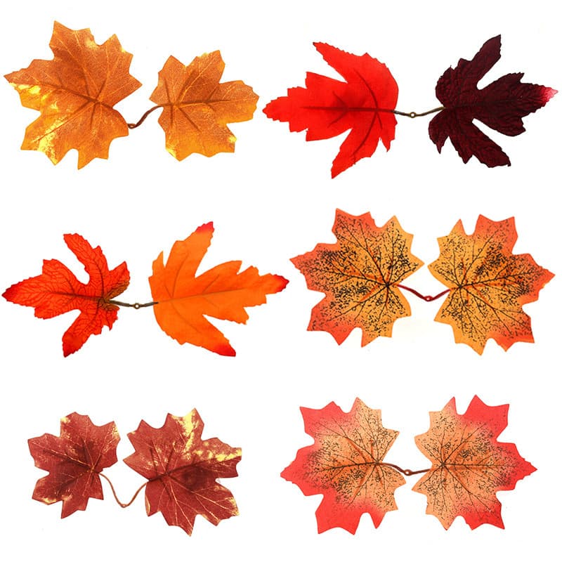 Realistic maple leaf for home use, direct factory sales, halloween 5