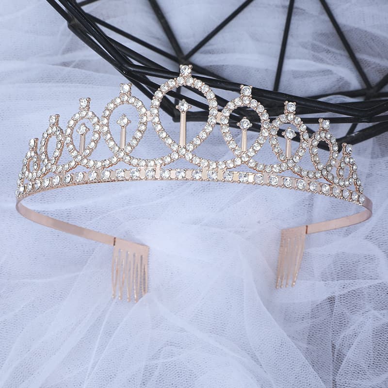 (Cross-border trading), metal golden water, headband for adults, fashionable universal hair accessory, new collection 4