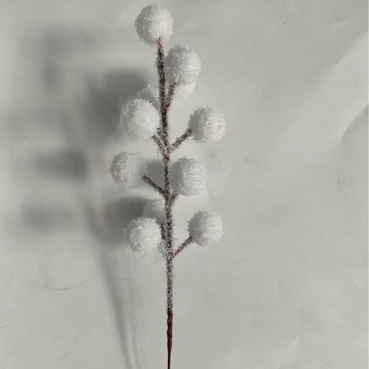 (Cross-border trading), Christmas jewelry, decorative accessory for home use, artificial plant, with snowflakes 4