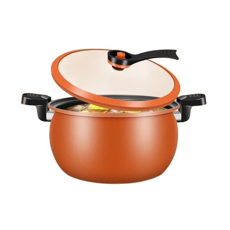 Factory direct sales fat dundun micro pressure cooker household multi-functional soup pot non-stick pot pressure cooker gas induction cooker universal 5